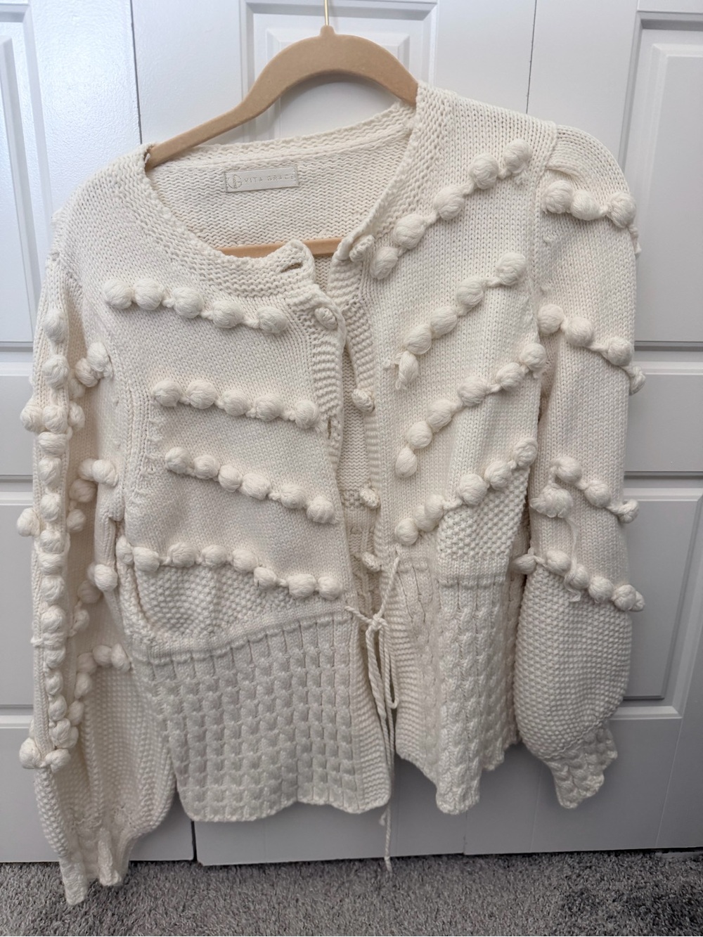 Vita Grace Crochet cardigan